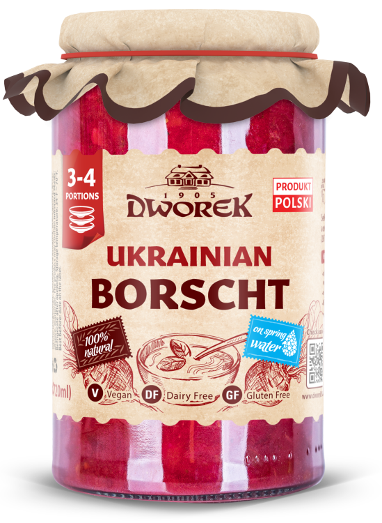 Dworek Ukrainian Borsch 8X720g